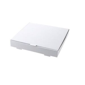 White Square Corrugated Pizza Boxes