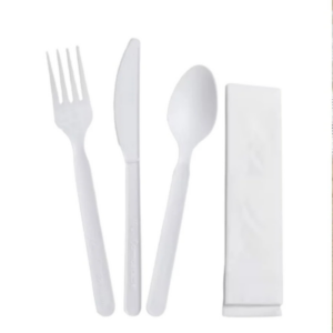 Cutlery:SP Cornstarch Heavy Cutlery Kit 250pcs