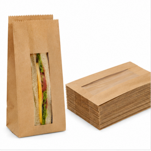 300091 Dublview Sandwich Bag .Natural 3.5x2.25x7.25 500pcs (2) 300091 Dublview Sandwich Bag .Natural 3.5x2.25x7.25 500pcs (2)