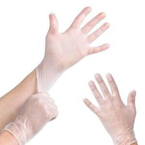 Clear Vinyl Gloves