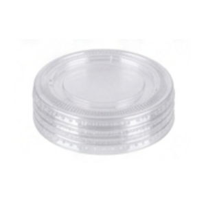 Plastic:NO HOLE Dome Lids for 9oz Squat Cup 92mm 1000p