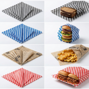 Greaseproof Checkered Papers