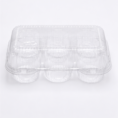 BakeryClear 6pcs Reg Muffin Hinged Container 300pcs (1)
