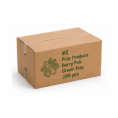 CKF44135 #5 Pulp Produce Berry Pak Green Tray 200pcs (2)