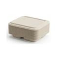 CR9002 30oz 2 Compartment Sugarcane Container 300pcs