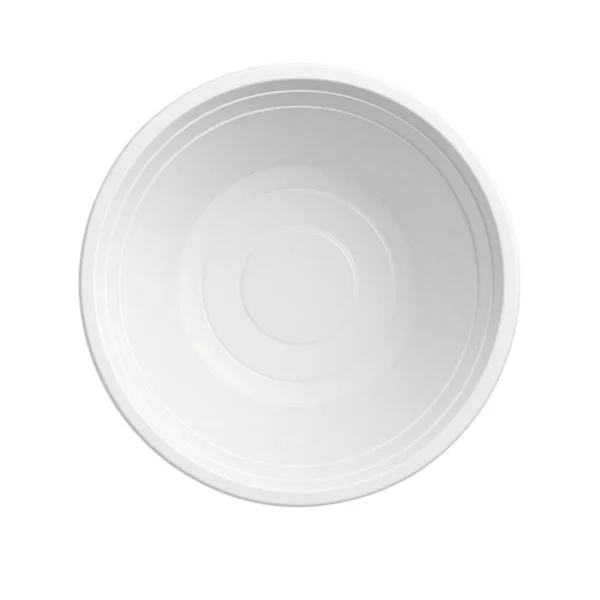 CY3838ozMicrowaveablePPWhiteDiamond-ShapedNoodleBowl_BaseOnly_-top