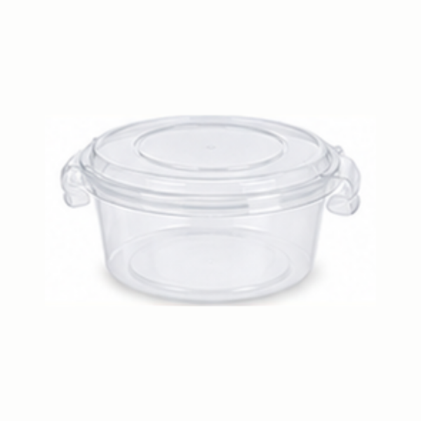 Clear Clamshells with Flat Top (6)