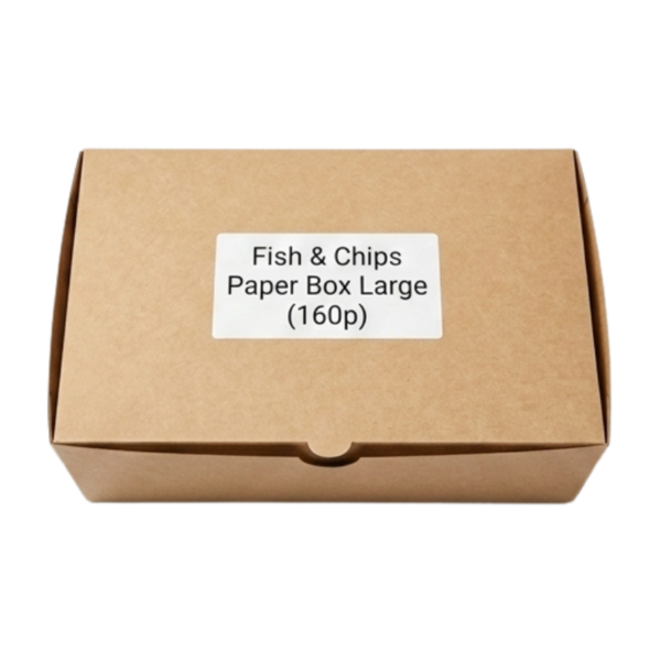 Fish & Chips Paper Box Large 160p (2)