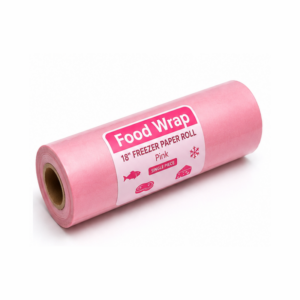 Food Wrap:18" Freezer Paper Roll Pink Single Piece