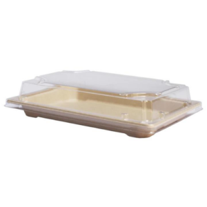 Paper:Clear LIDS for #2 Paper Sushi Trays 600pcs