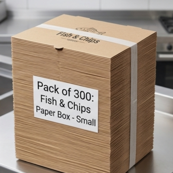 PaperFish & Chips Paper Box Small 300p (1)