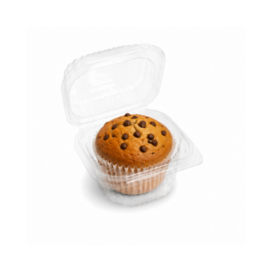 Plastic:SINGLE Muffin Container 400pcs