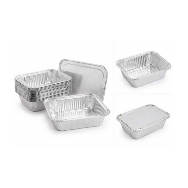 Rectangle Foil Containers