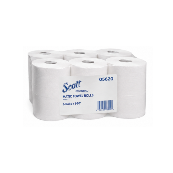 Scott Premium Matic Paper Towel Rolls 6x950