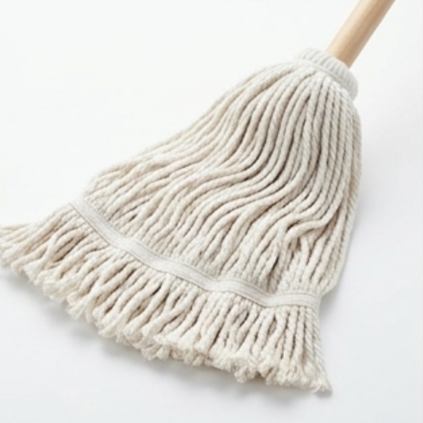 Supplies & CleaningWhite Cotton Mop Heads 24oz Large 1 Piece (1)