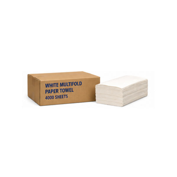 Supplies & CleaningWhite Multifold Paper Towel 4000 Sheets