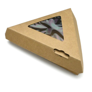 Paper:Triangle Pizza Slice Box with Window 250pcs
