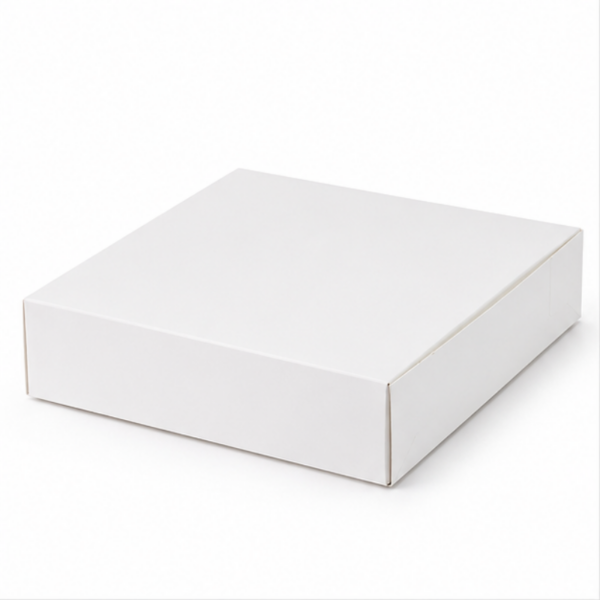 White Paper Cake Box 10x10x2.5 100pcs (2)