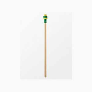 Supplies & Cleaning:Wooden Mop Handle Plastic Head 1 Piece