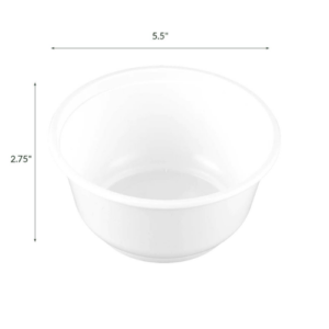 Plastic:FBM 700 24oz 142mm Bowl 600p