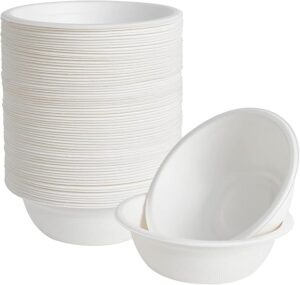 12oz Sugarcane Wide Mouth Bowl 500pcs